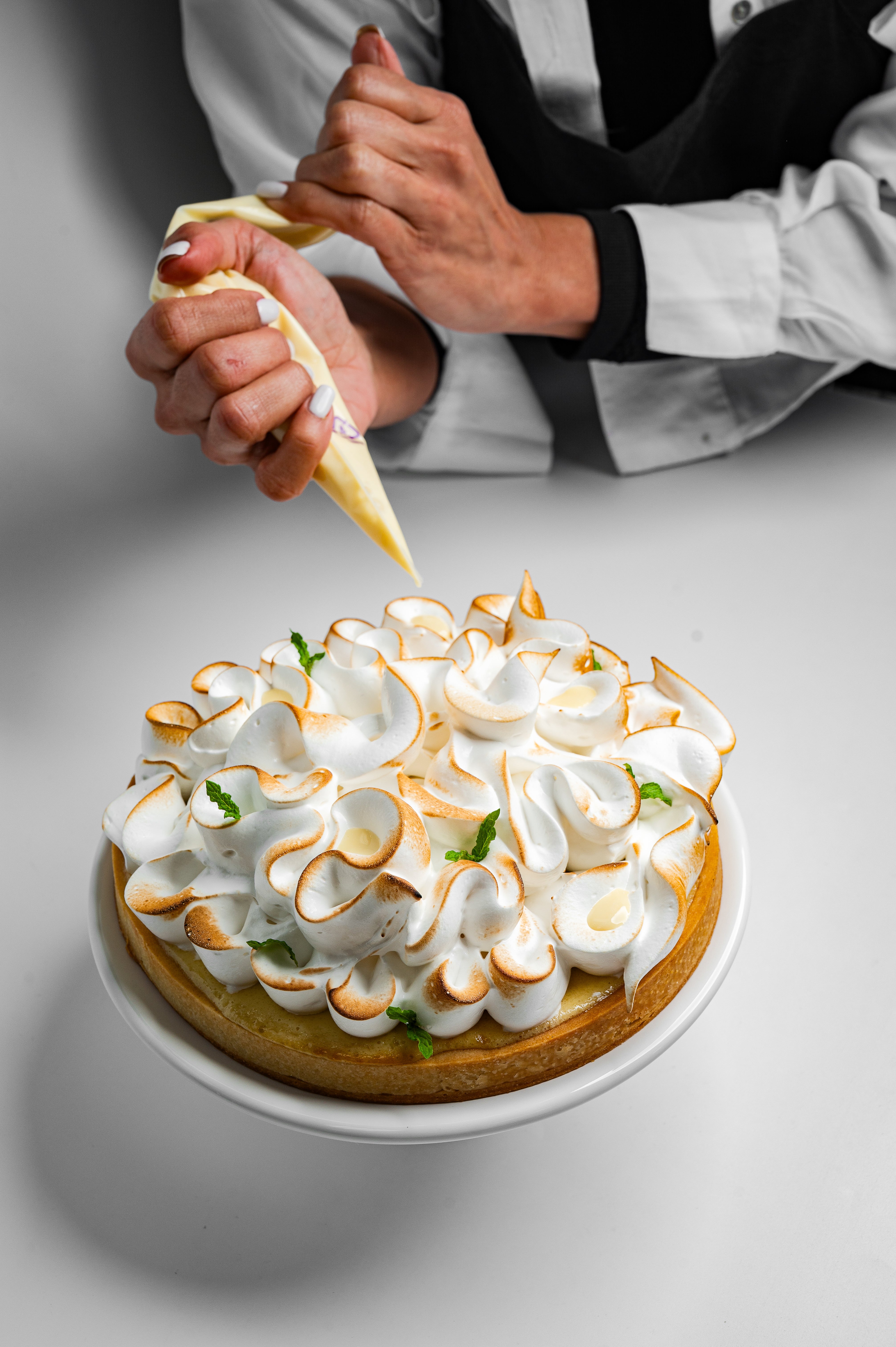 Key Lime tart with Meringue