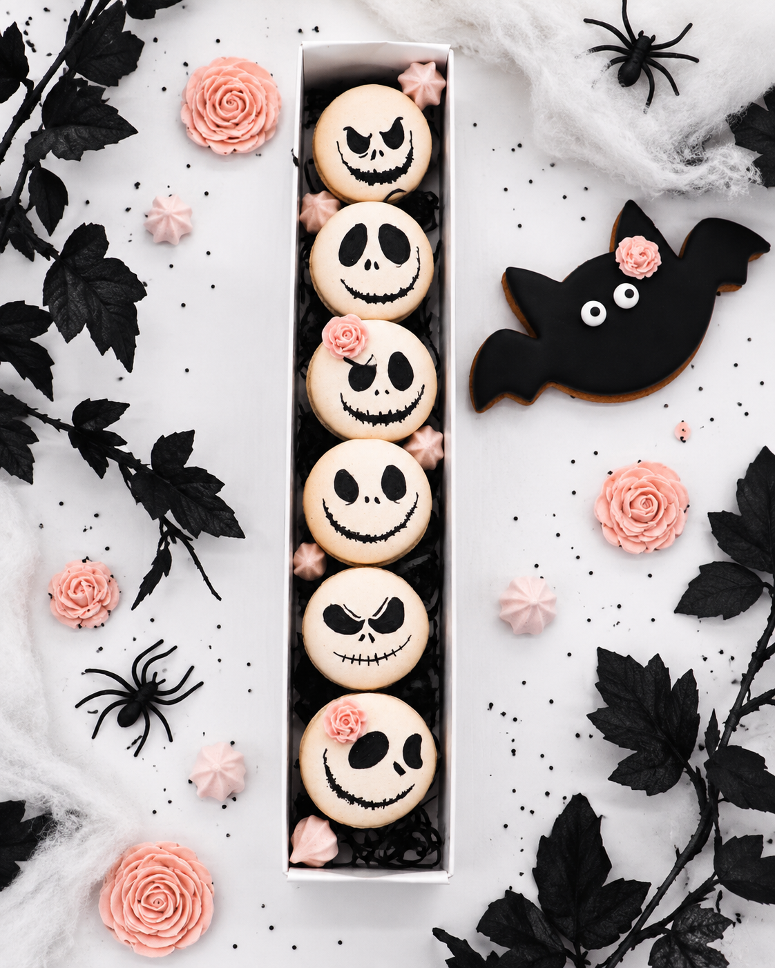 Spooky Macarons