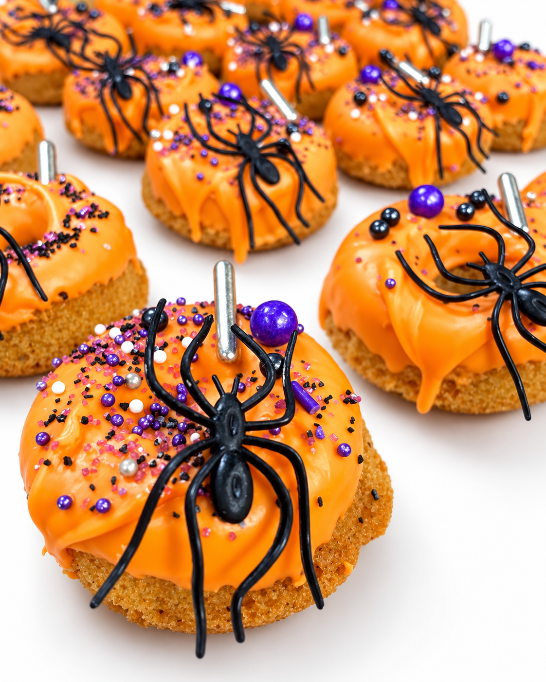 Spooky Spider Donuts