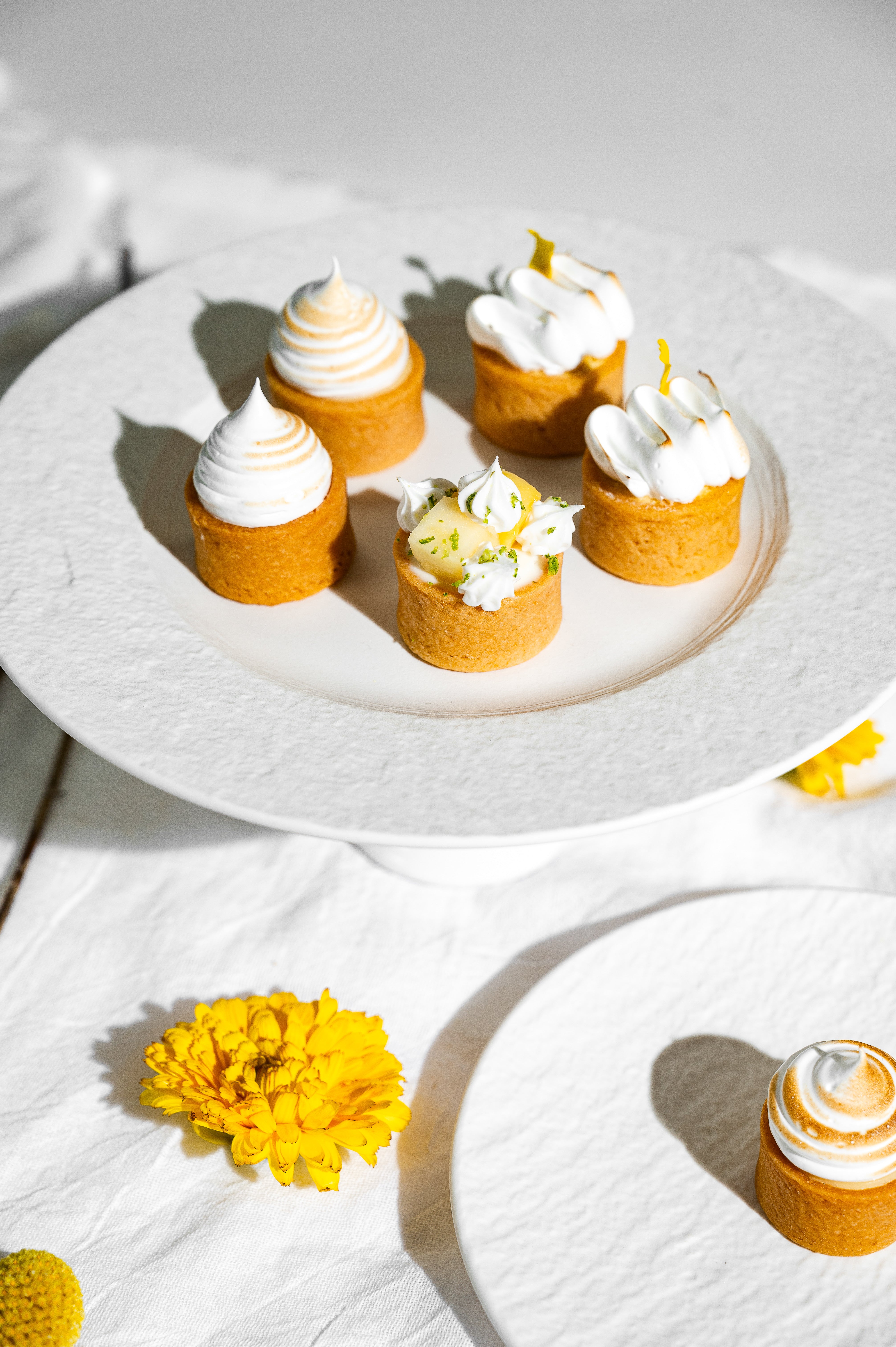 Mini Key Lime tart with Meringue