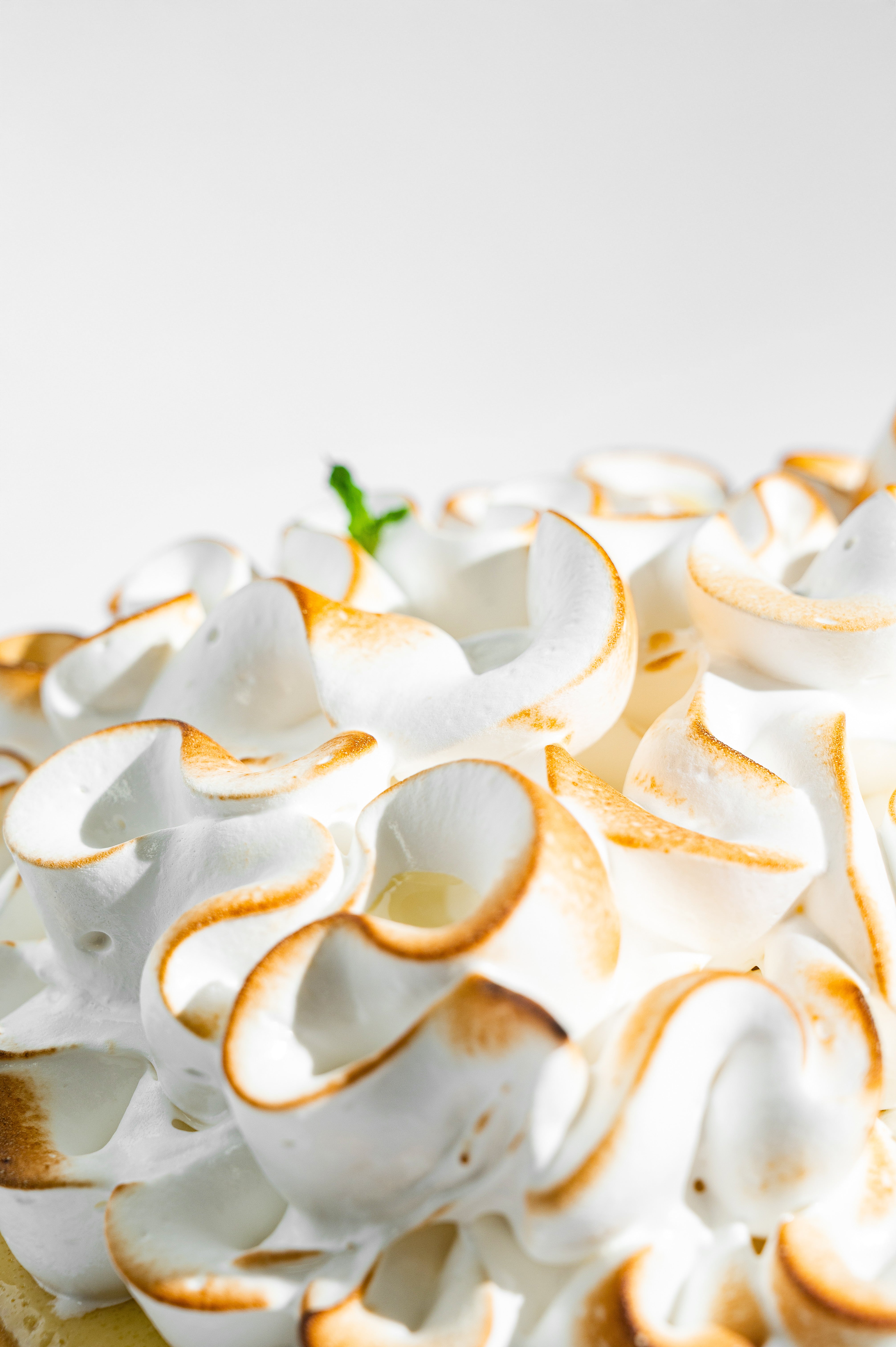 Key Lime tart with Meringue