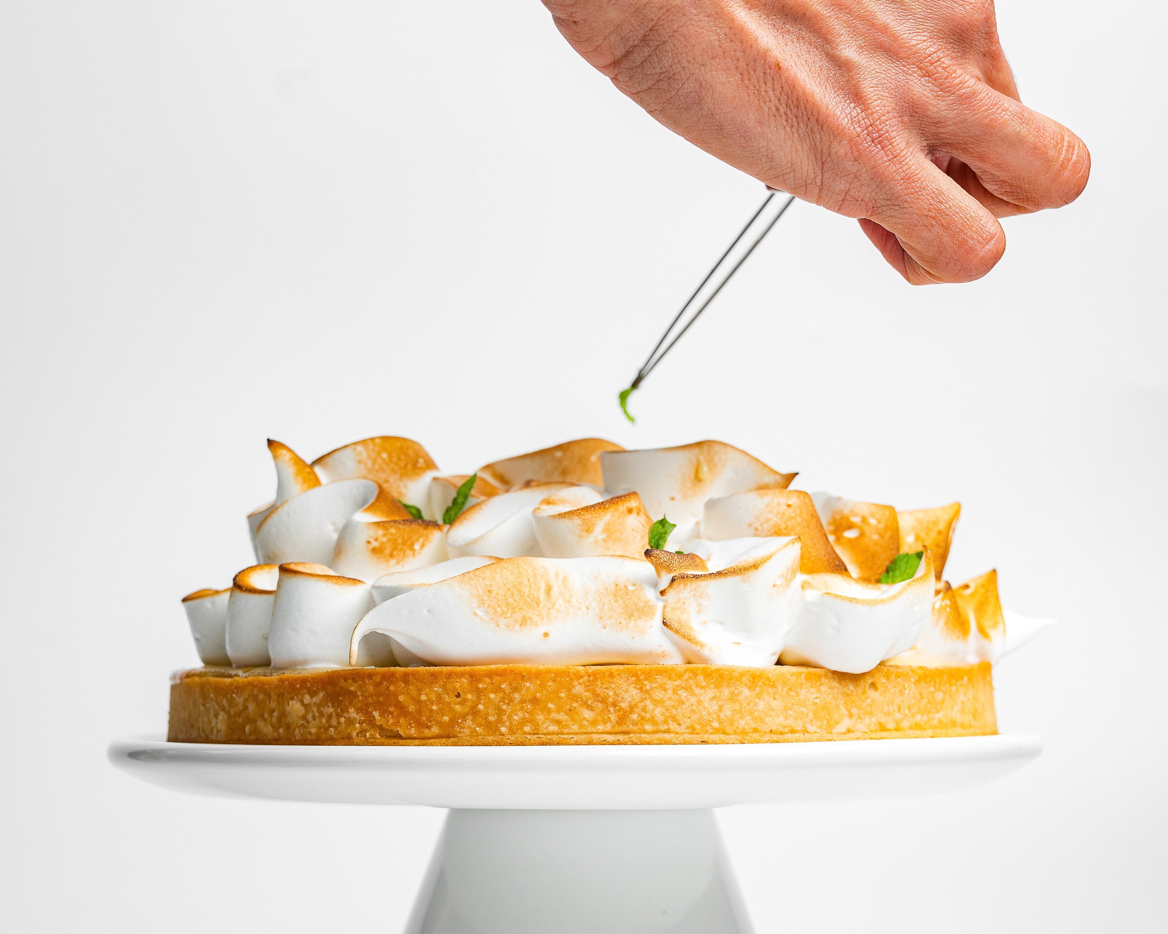 Key Lime tart with Meringue