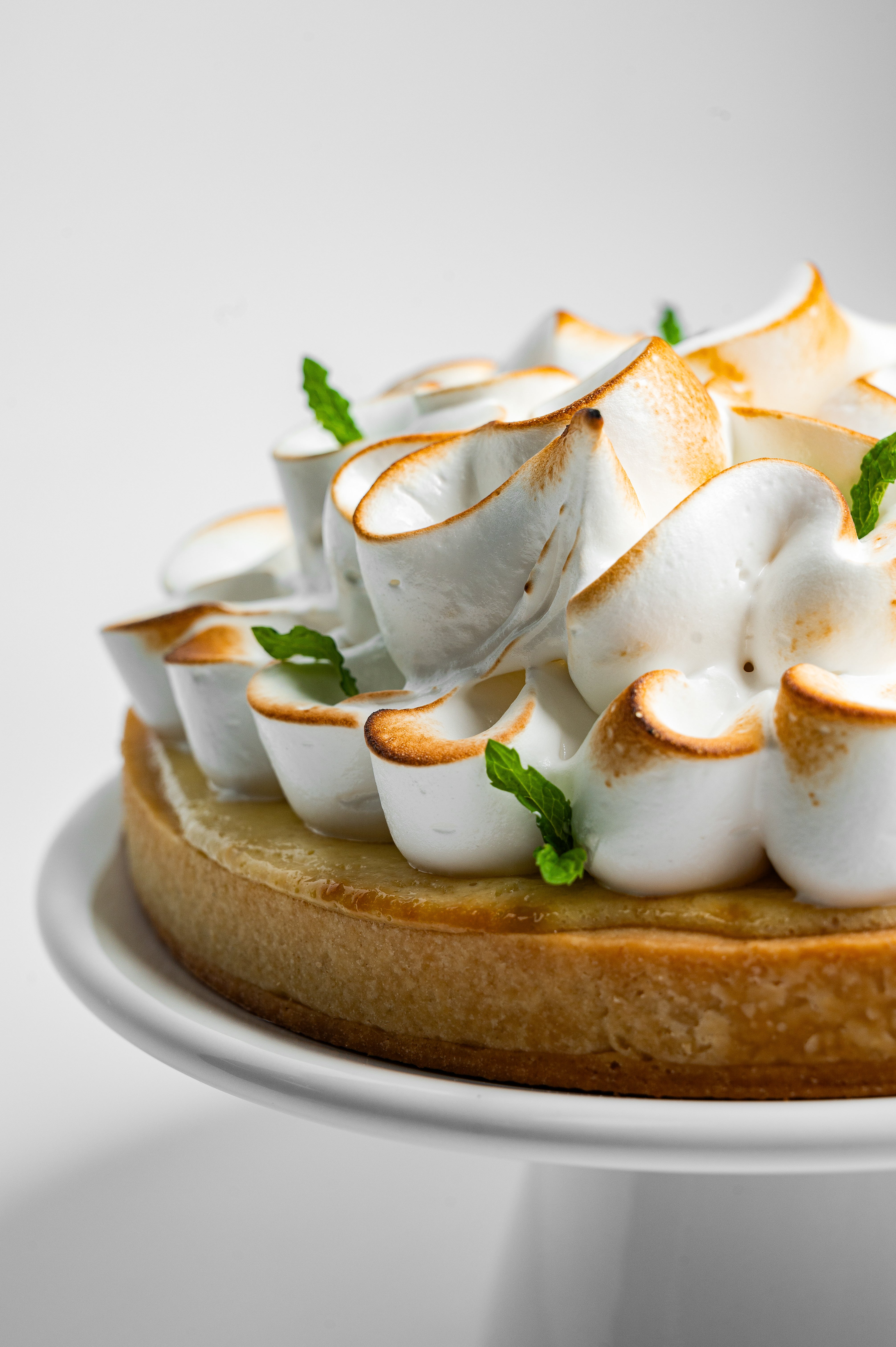 Key Lime tart with Meringue