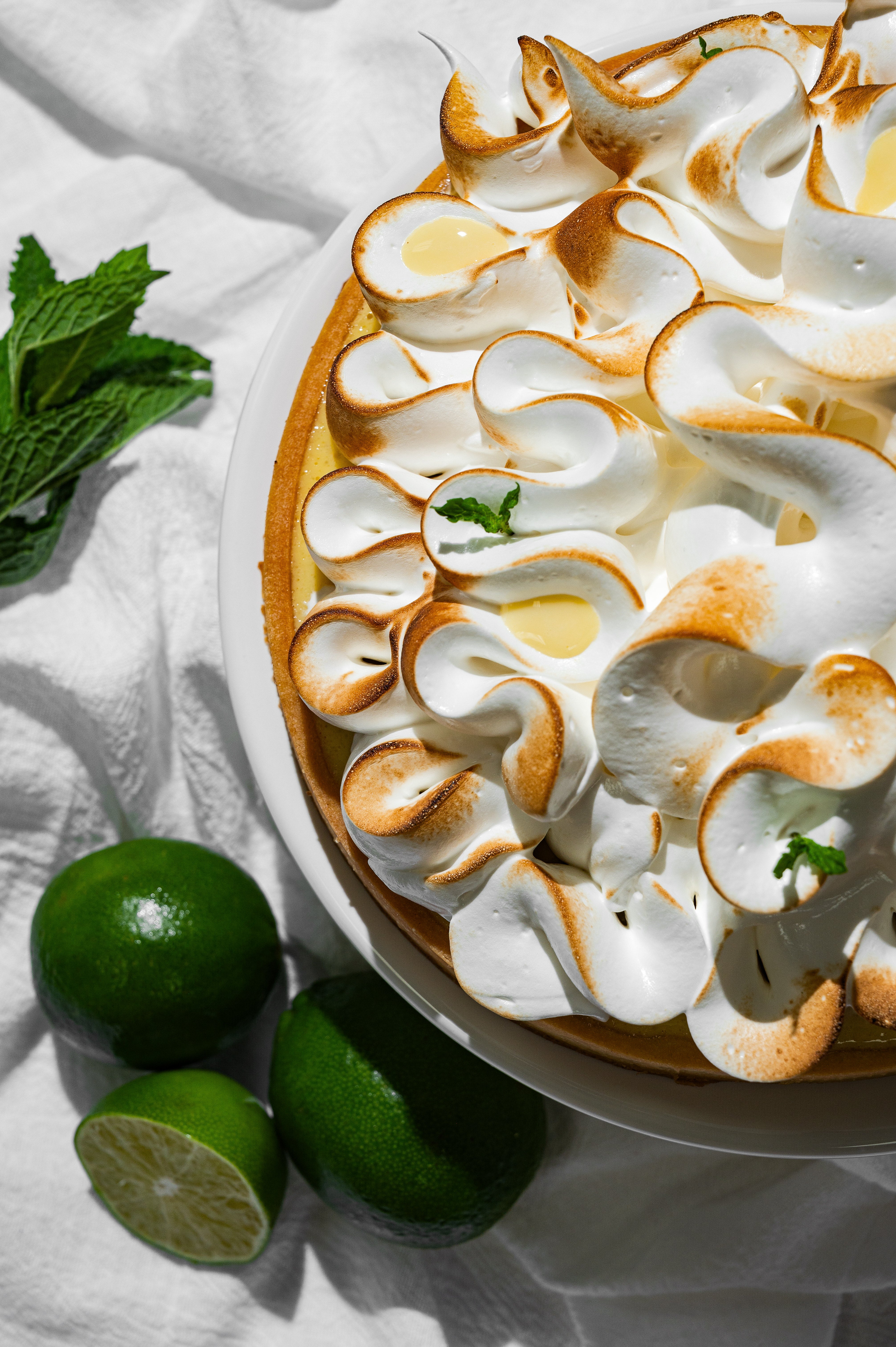 Key Lime tart with Meringue