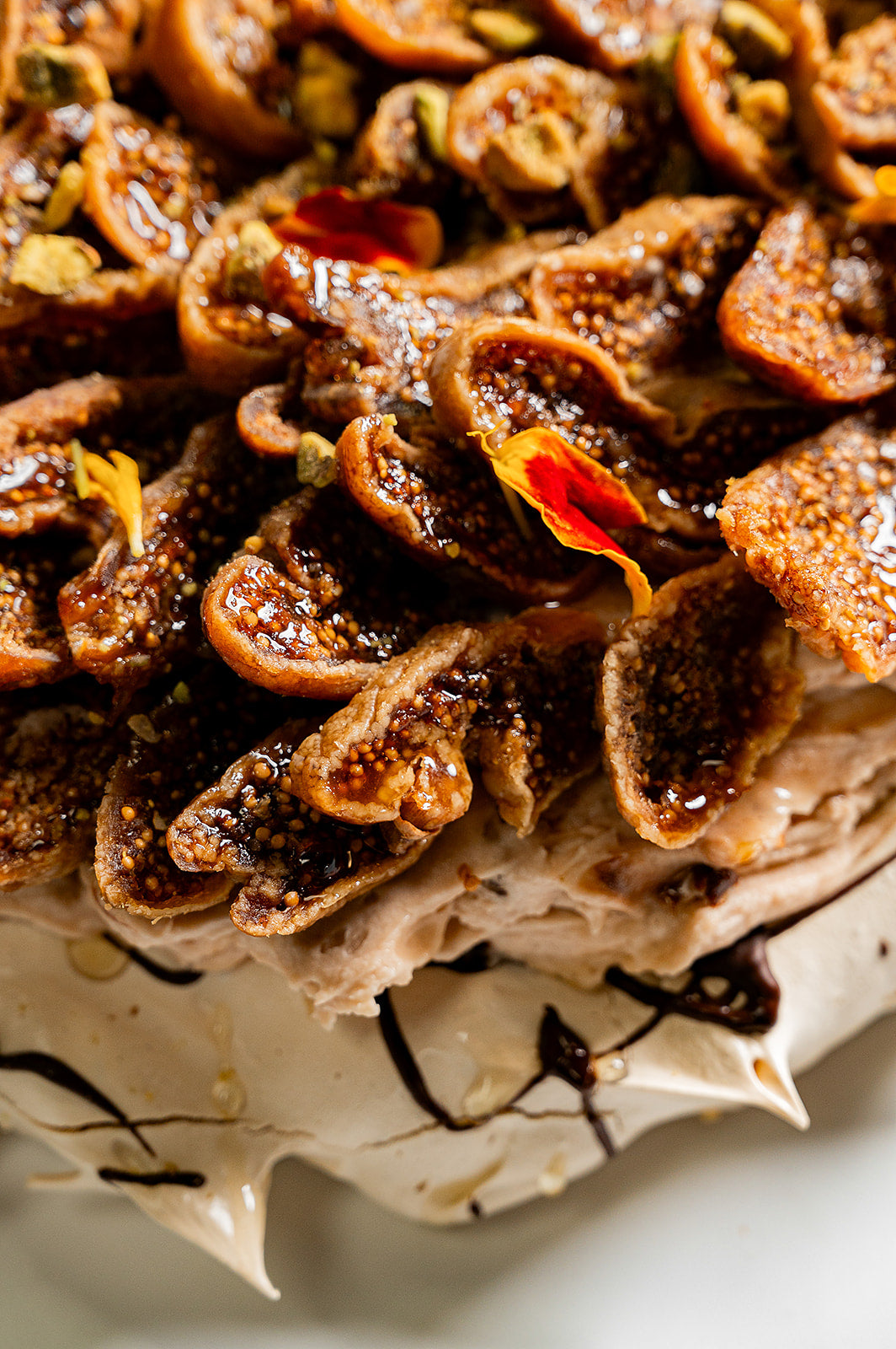 Figs & Mascarpone Pavlova